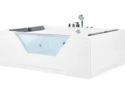 Whirlpool Badewanne Weis Rechteckig 170 X 120 Cm Huaraz
