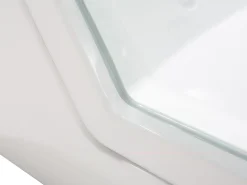 Whirlpool Badewanne Weis Led Unterwasserbeleuchtung 174 X 80 Cm Samana