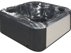 Whirlpool Outdoor Grau Mit Led Quadratisch 200 X 200 Cm Lastarria