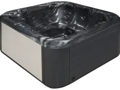 Whirlpool Outdoor Grau Mit Led Quadratisch 200 X 200 Cm Lastarria