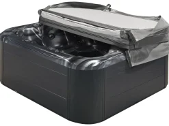 Whirlpool Outdoor Grau Mit Led Quadratisch 200 X 200 Cm Lastarria
