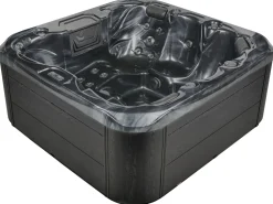 Whirlpool Outdoor Grau Mit Led Quadratisch 200 X 200 Cm Lastarria