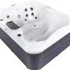 Whirlpool Outdoor Weis Mit Led Rechteckig 180 X 215 Cm Arcelia
