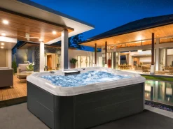 Whirlpool Outdoor Weis Mit Led Rechteckig 180 X 215 Cm Arcelia
