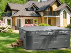 Whirlpool Outdoor Weis Mit Led Rechteckig 180 X 215 Cm Arcelia