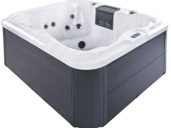 Whirlpool Outdoor Weis Mit Led Rechteckig 180 X 215 Cm Arcelia